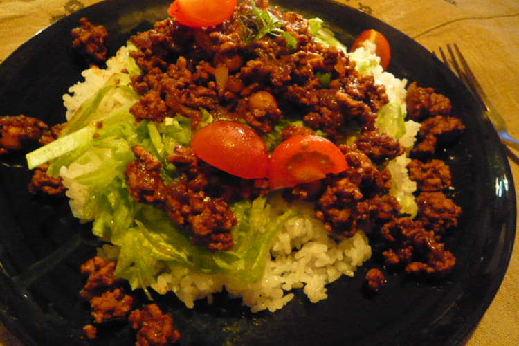 かんたん タコライス レシピ 作り方 By 妃殿下 クックパッド 簡単おいしいみんなのレシピが349万品