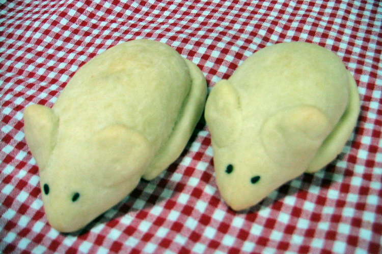 ねずみのチーズパン レシピ 作り方 By Nechi33 クックパッド