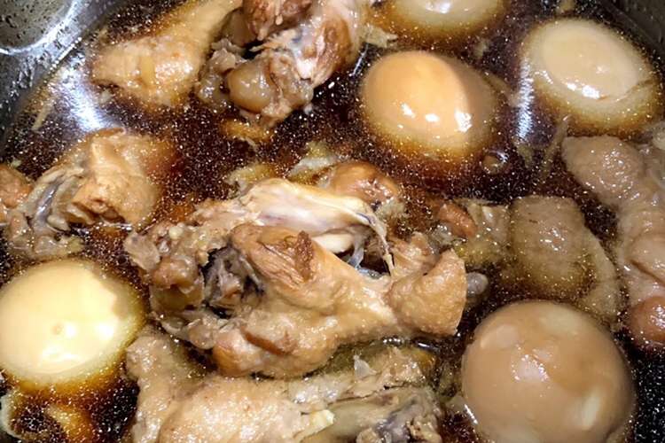 圧力鍋で簡単 酢醤油で鶏手羽元の柔らか煮 レシピ 作り方 By まゅたん クックパッド
