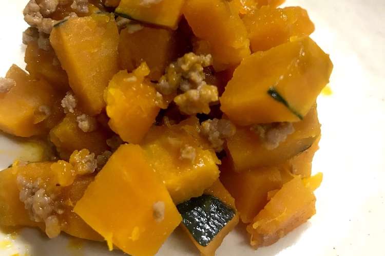 離乳食 かぼちゃそぼろ煮 レシピ 作り方 By Mt11 クックパッド 簡単おいしいみんなのレシピが354万品