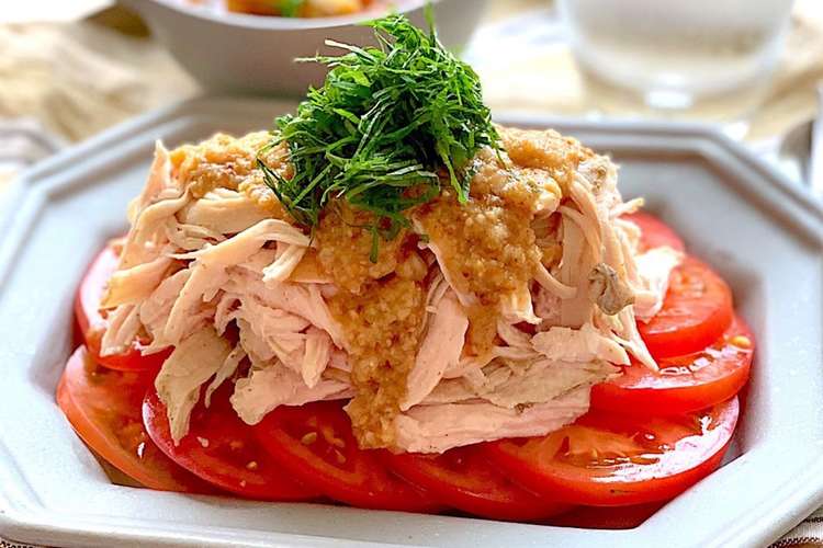 ダイエット中にも しっとり鶏胸肉の棒棒鶏 レシピ 作り方 By Akicocoaki クックパッド 簡単おいしいみんなのレシピが376万品