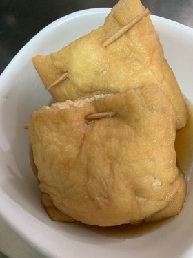 ふわふわつくね巾着
