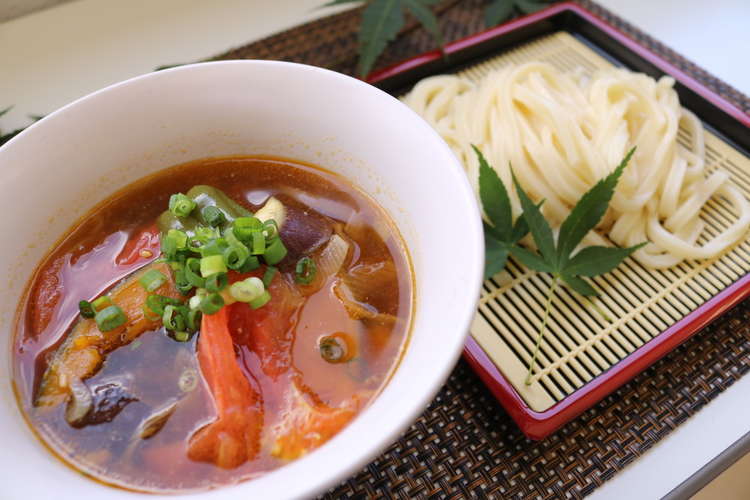 熱中症予防レシピ 夏野菜つけうどん レシピ 作り方 By 深谷市 クックパッド