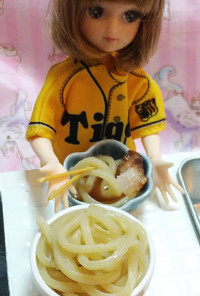 リカちゃんサイズ♡野球シリꕤ梅つけ麺