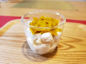 離乳食中期~★南瓜バナナのヨーグルトパン