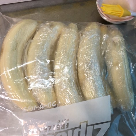 冷凍保存 バナナ