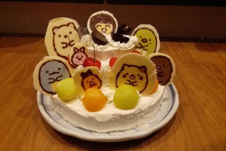 焼かない簡単 ３段キャラクターケーキ レシピ 作り方 By ｋａｔｏｃｈｉｒｉ クックパッド