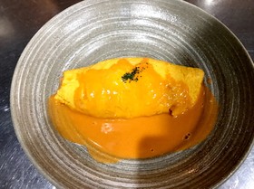 オムライス〜明太クリームソース〜