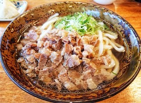 ウエストの肉うどん