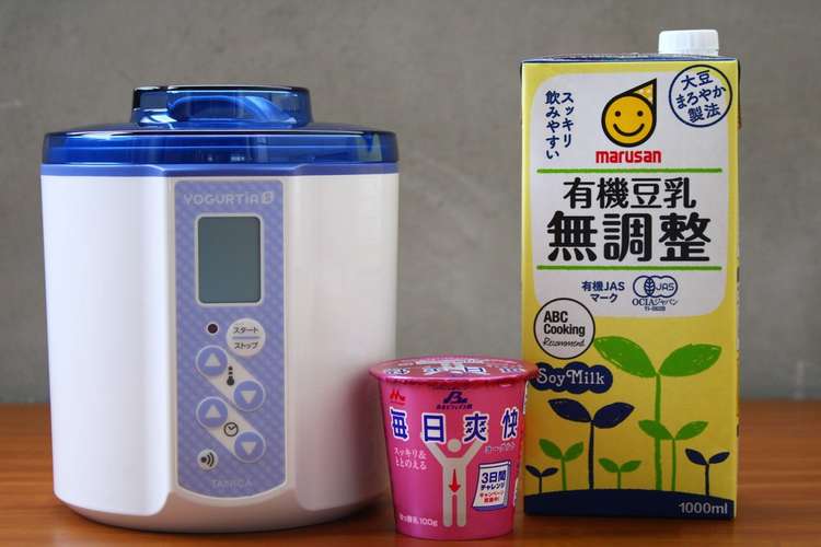毎日爽快ヨーグルトで手作り豆乳ヨーグルト レシピ 作り方 By タニカ電器 クックパッド 簡単おいしいみんなのレシピが353万品