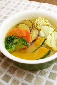 体力回復スープ　６品のお野菜で大満足！