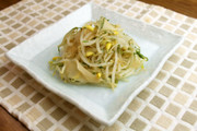 子大豆もやしで”ガリもやし”の写真