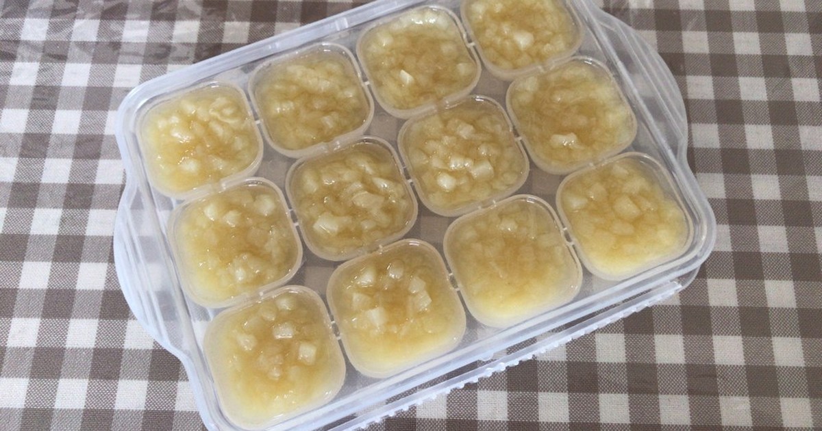 離乳食中期 フリージング 桃 フルーツ レシピ 作り方 By Kala クックパッド 簡単おいしいみんなのレシピが358万品