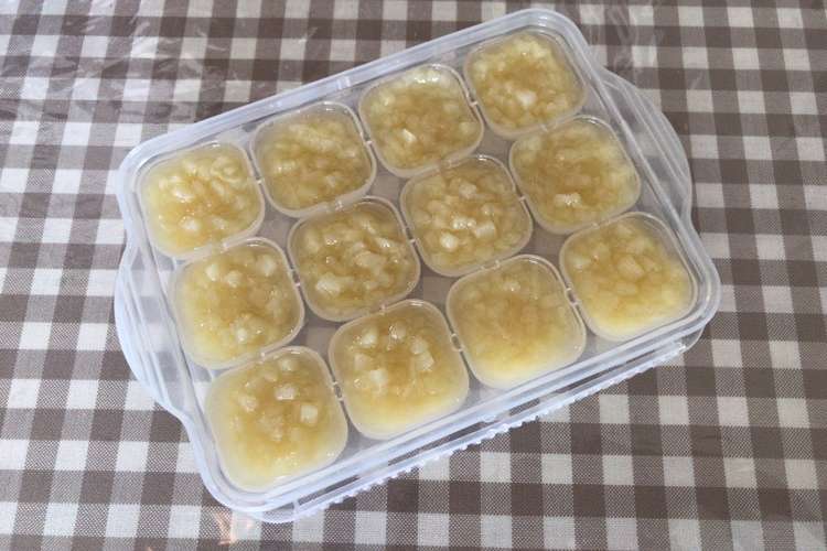 離乳食中期 フリージング 桃 フルーツ レシピ 作り方 By Kala クックパッド