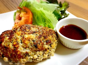 ふわふわ☆豆腐ハンバーグ