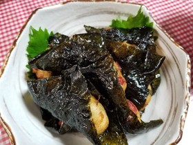 冷蔵庫さっぱり!山芋と残り物の磯辺揚げ