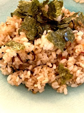 塩こんぶバターチャーハン