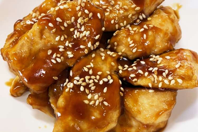 ささみの照り焼き レシピ 作り方 By 55 Py クックパッド 簡単おいしいみんなのレシピが352万品