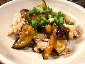 夏にぴったり!豚バラ茄子の胡麻みそ炒め