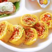 幼児食 炊飯器で簡単チキンライスの写真