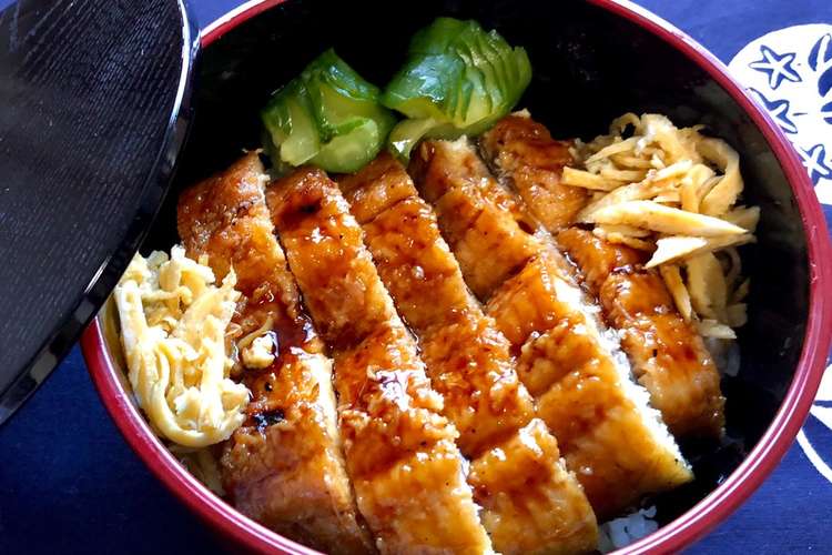 鰻丼 錦糸卵 胡瓜酢 山椒を添えて レシピ 作り方 By お料理ニャロメ クックパッド 簡単おいしいみんなのレシピが377万品