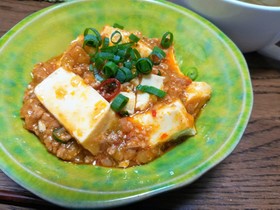 お家で簡単四川風麻婆豆腐