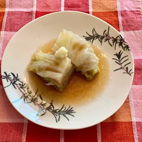キャベツと豚肉のミルフィーユ