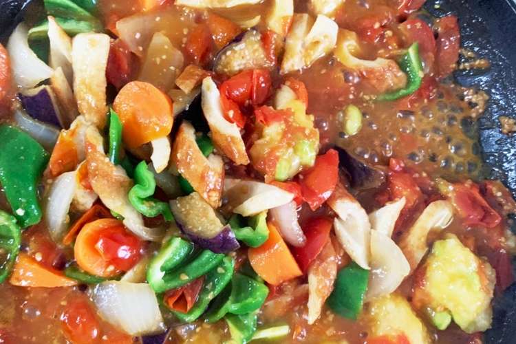 フレッシュトマトでじゃがいも団子炒め煮 レシピ 作り方 By Beroneete クックパッド