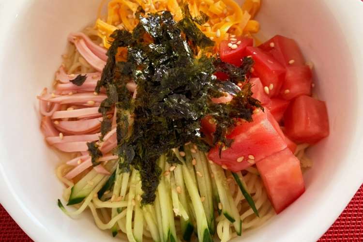 幼児食 冷やし中華 レシピ 作り方 By ちょこcake クックパッド 簡単おいしいみんなのレシピが359万品