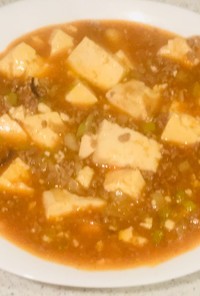 蒙古タンメン中本カップ麺で麻婆豆腐