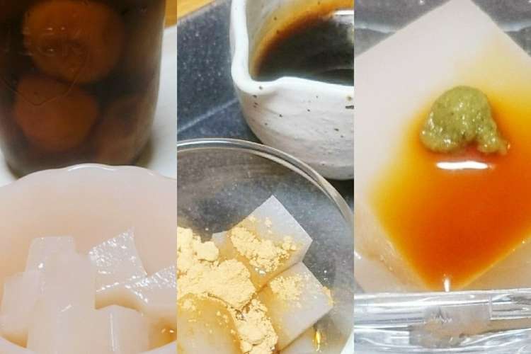 蕎麦湯で前菜とデザート レシピ 作り方 By チコリママ クックパッド 簡単おいしいみんなのレシピが360万品