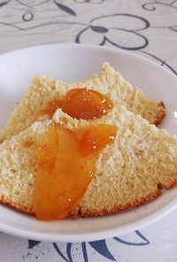 柚子シフォンケーキ