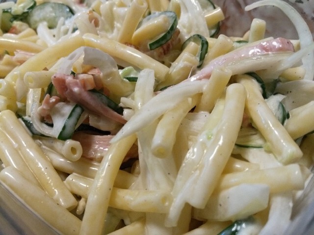 作り置き お酢で長持ちマカロニサラダ レシピ 作り方 By Geullaha クックパッド 簡単おいしいみんなのレシピが349万品