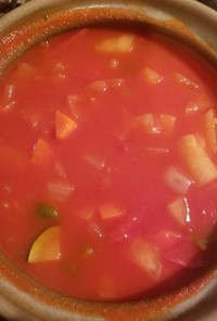 ★大根が主食★土鍋でトマトスープ