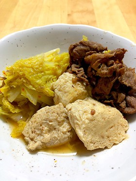 韓国・妊婦糖質制限・甘くない肉豆腐