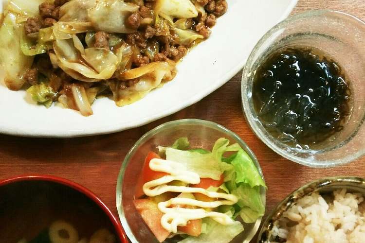 夕飯 キャベツの肉味噌炒め レシピ 作り方 By Msgnb1 クックパッド 簡単おいしいみんなのレシピが352万品
