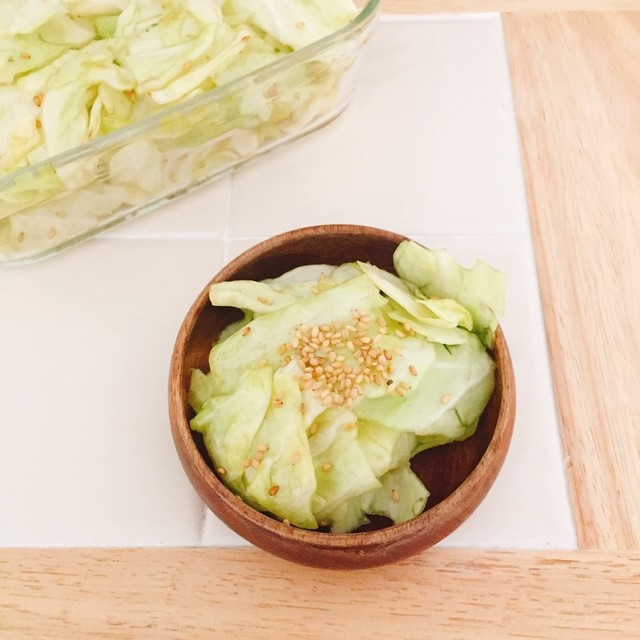 お通し風 ごま塩キャベツ レシピ 作り方 By Mikitchen クックパッド 簡単おいしいみんなのレシピが352万品