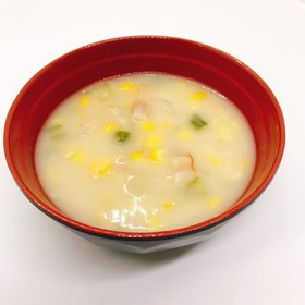 【病院】コーンチャウダー【給食】