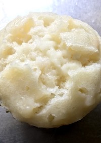 離乳食 りんごとチーズの蒸しパン