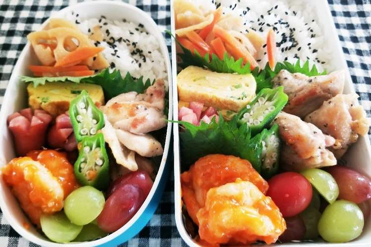 男子大学生 私のお弁当 2 レシピ 作り方 By Jmtr315 クックパッド 簡単おいしいみんなのレシピが355万品