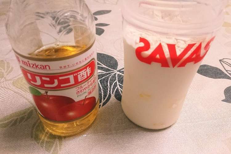 旨ウマ プロテインのりんご酢ミルク レシピ 作り方 By 高血圧でおじゃる クックパッド 簡単おいしいみんなのレシピが366万品