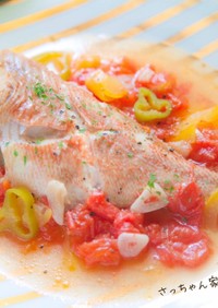 赤魚のトマトパッツァ⁂簡単お魚レシピ