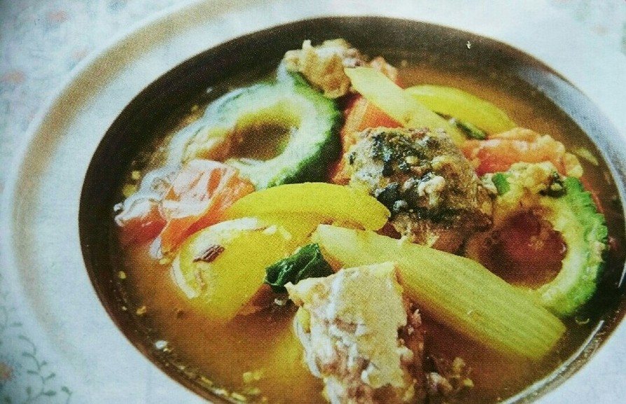 鯖と夏野菜のスープカレーの画像