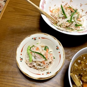 大根と人参のシーチキンサラダ