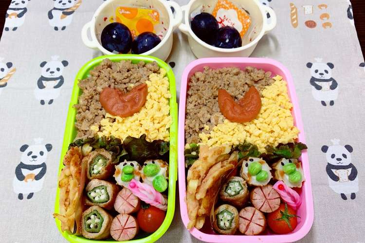 毎日のお弁当52となっちの学童弁当06 レシピ 作り方 By 優菜夏mama クックパッド 簡単おいしいみんなのレシピが360万品