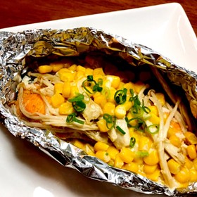 サーモンホイルパックのレシピ