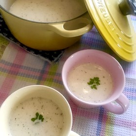 白いんげん豆のポタージュ