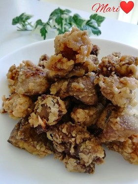 鶏レバーの唐揚げ