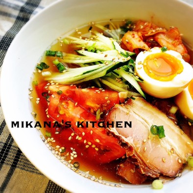 簡単☆韓国冷麺風♪♪アレンジ素麺♪♪の写真