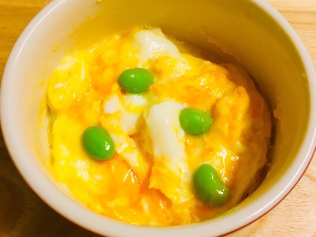 糖質オフ レンジで簡単とろけるチーズ卵 レシピ 作り方 By Momo6458 クックパッド 簡単おいしいみんなのレシピが375万品
